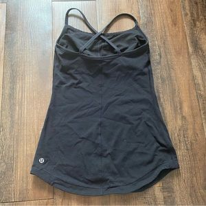 Lululemon black tank top